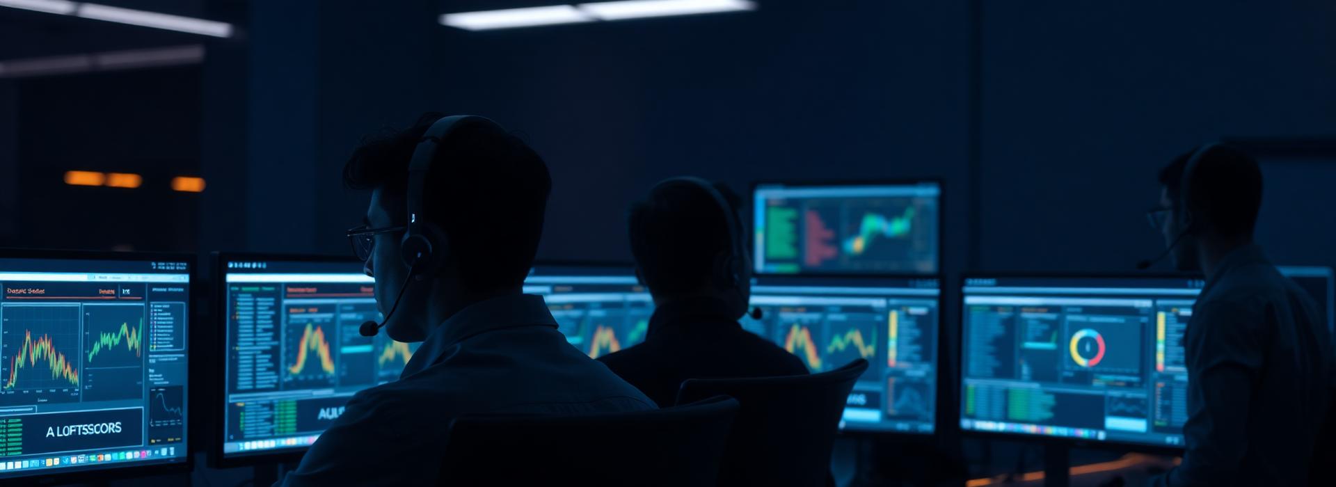 IT support team monitoring systems